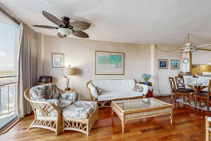 Ferienwohnung für 2 Personen, mit Ausblick in Honolulu