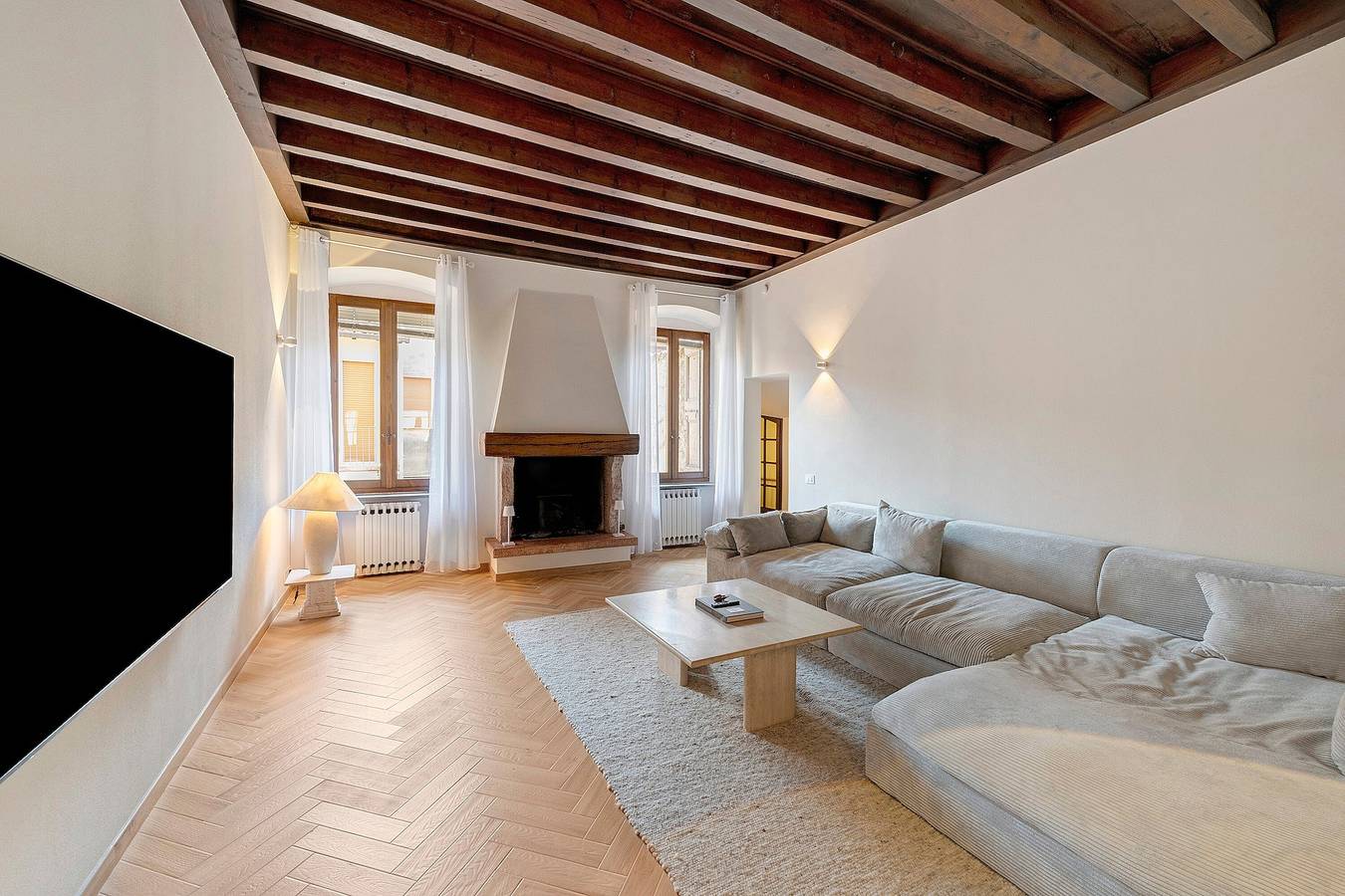 Monika: Penthouse im Herzen der Stadt in Salò, Gardasee-Berge