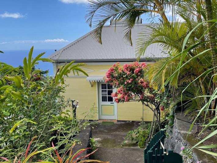 Gîte pour 4 personnes, avec jardin sur l' Île de la Réunion
