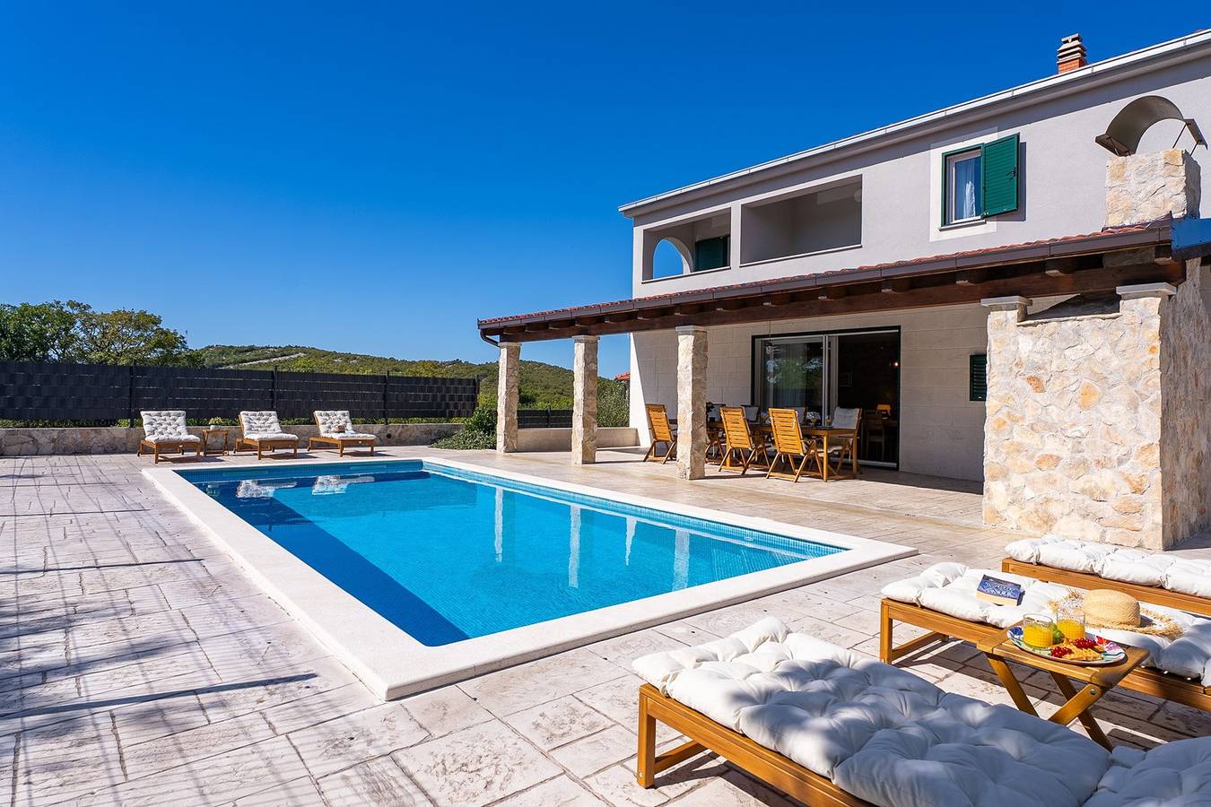 **Villa Admiral: Your Idyllic Retreat in rural area of Trogir hinterland** in Marina, Split-Dalmatia