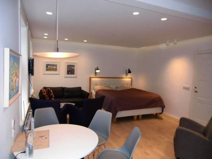 Ferienwohnung für 4 Personen, mit Garten in Island