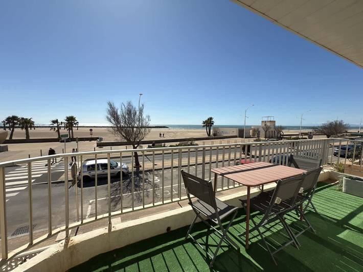 Apartamento para 4 personas, con jardín en Valras-Plage