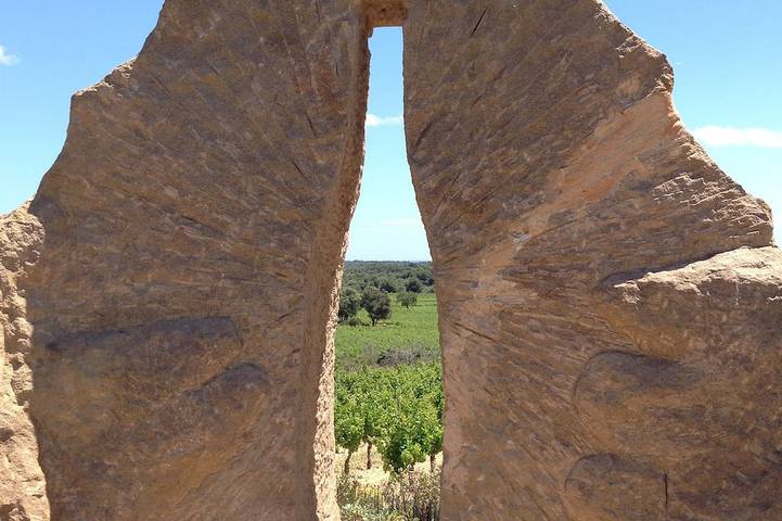 Location de vacances pour 4 personnes, avec jardin à Castelnau-de-Guers