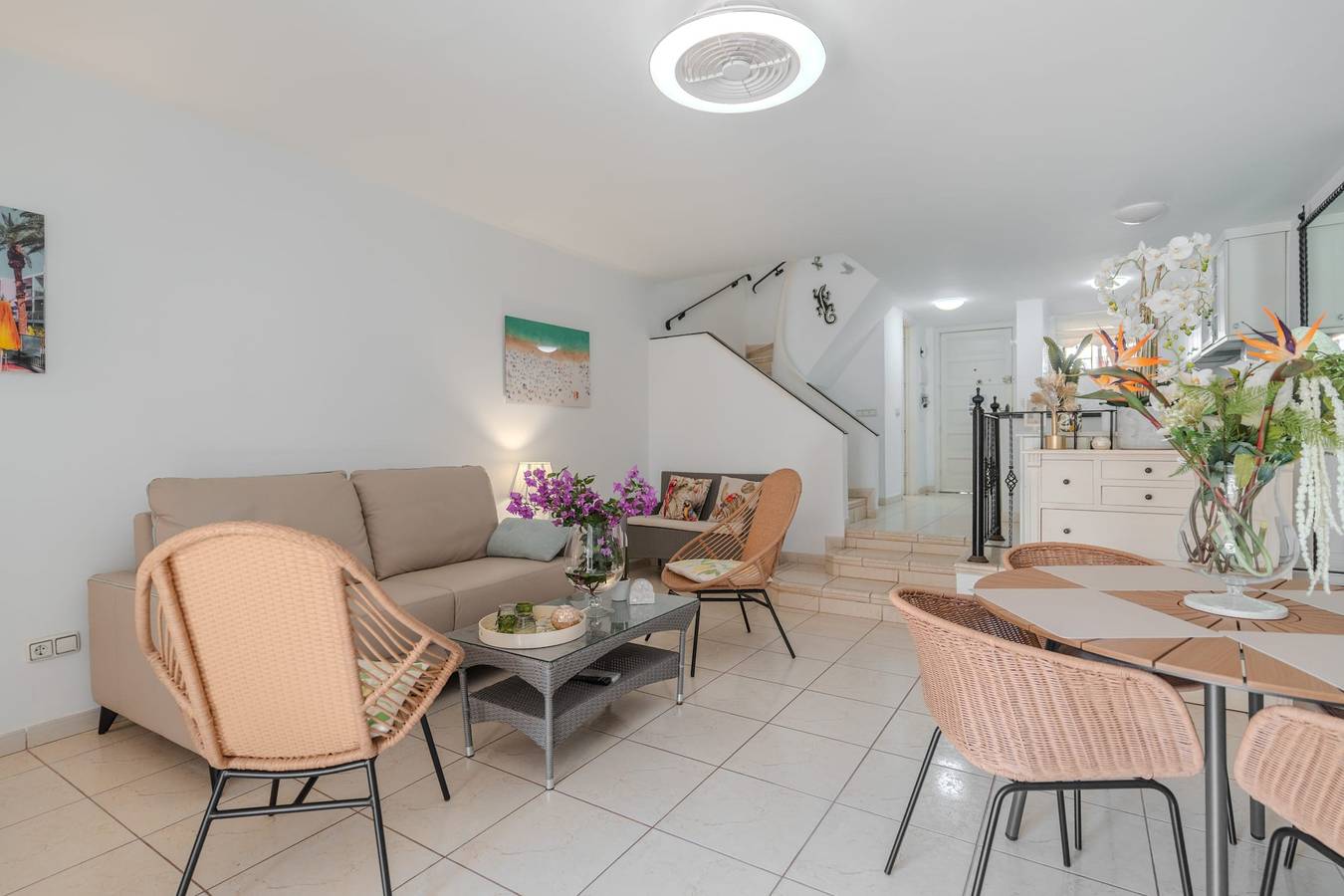 Villa per 4 persone con terrazza in Playa del Búnker (Arona), Arona