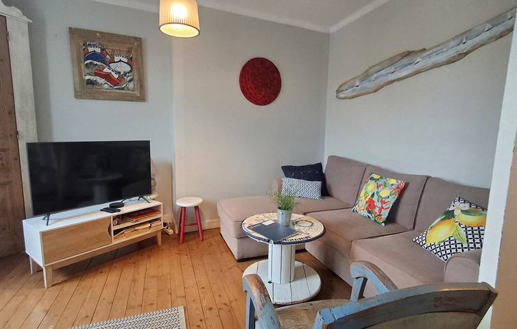 Apartamento vacacional entero, Acogedor apartamento junto a la playa con WiFi y TV in Binic, Côte de Goëlo