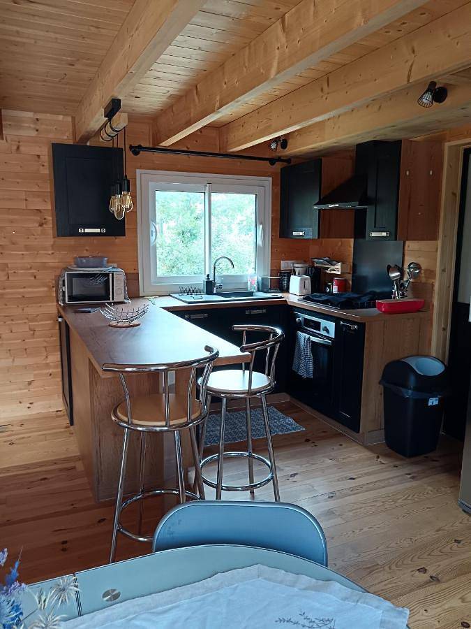 Chalet 50m2 climatisé in Montjoyer, Région de nyons