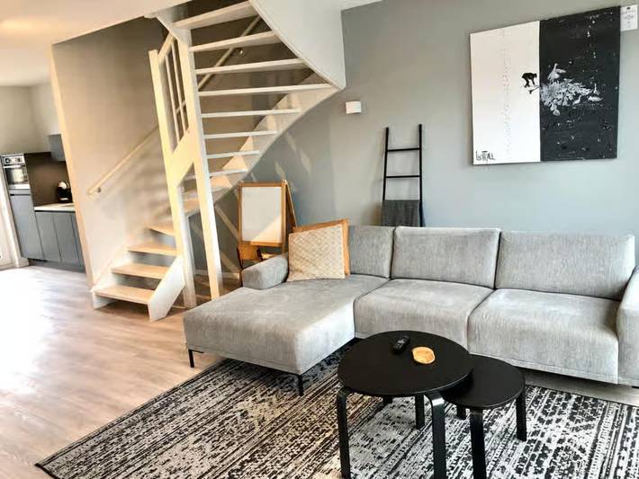 Ferienwohnung für 4 Personen, mit Balkon und Sauna sowie Garten in Zoutelande