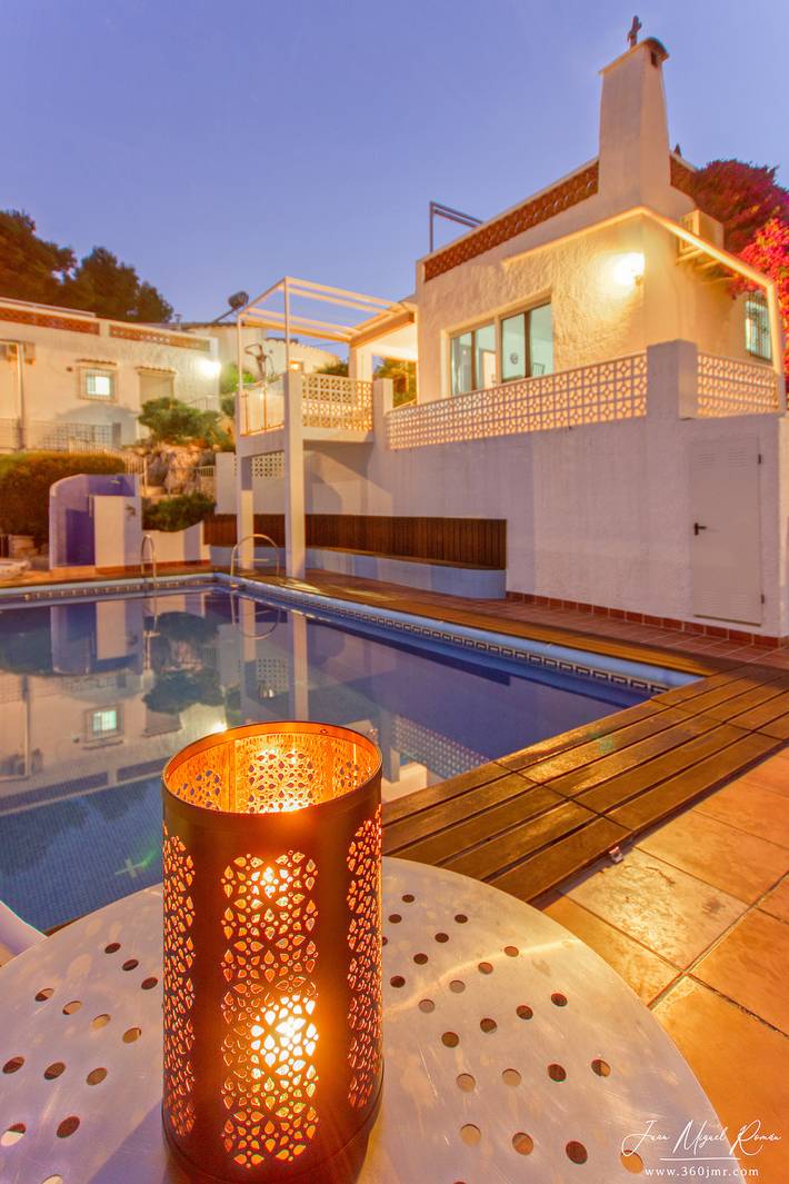 Casa vacanza per 4 persone, con Terrazza e Giardino nonché Panorama a Jávea