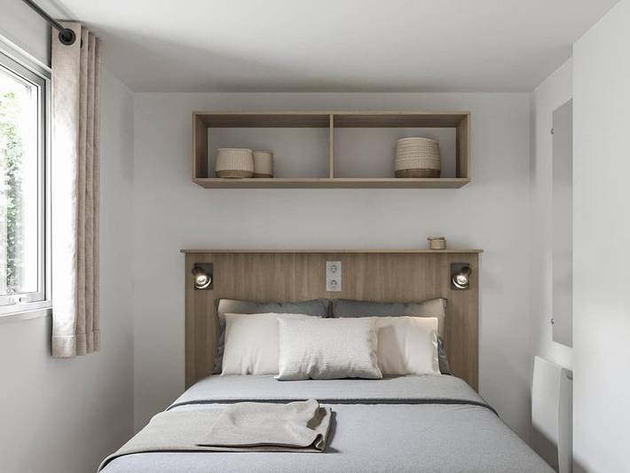 Mobil home pour 2 personnes, avec bassin pour enfant à Saint-Rome-de-Tarn - 4