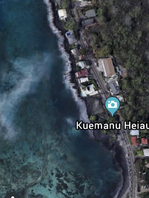 Atemberaubende Oceanfront Cottage in Kahaluu Beach Park, Kahaluu-Keauhou