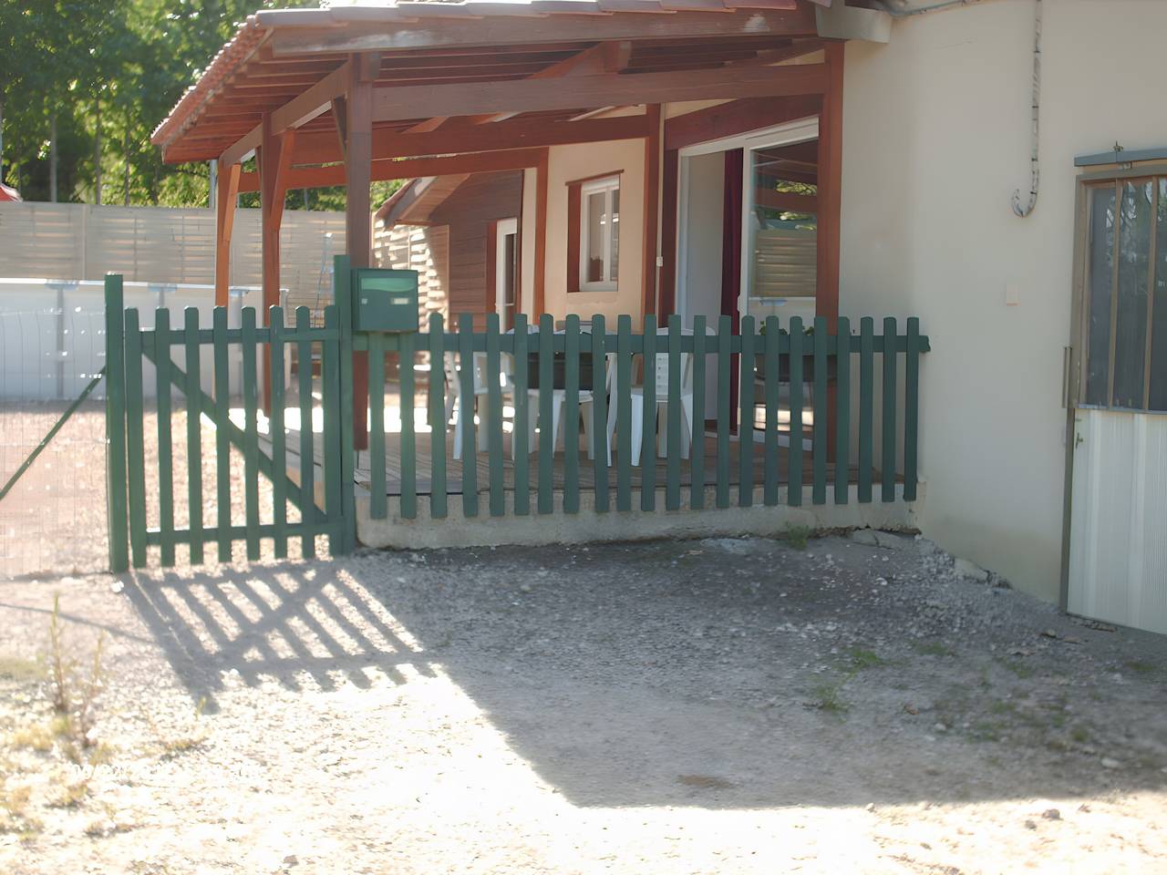 Ferienhaus mit privatem Pool, Terrasse, Garten und Wlan in Saint-Pé-Saint-Simon in Saint-Pé-Saint-Simon, Nérac und Umgebung