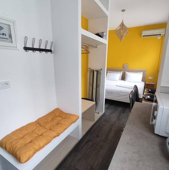 Appartement de vacances pour 2 personnes, avec Balcon ainsi que Terrasse et Vue