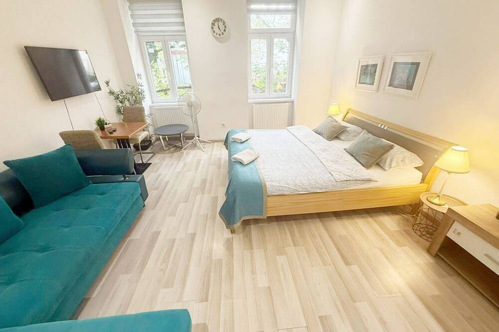 Ganze Wohnung, Chic 1Br Apt Near Biggest Amusementpark of Vienna in Wien, Donau Niederösterreich