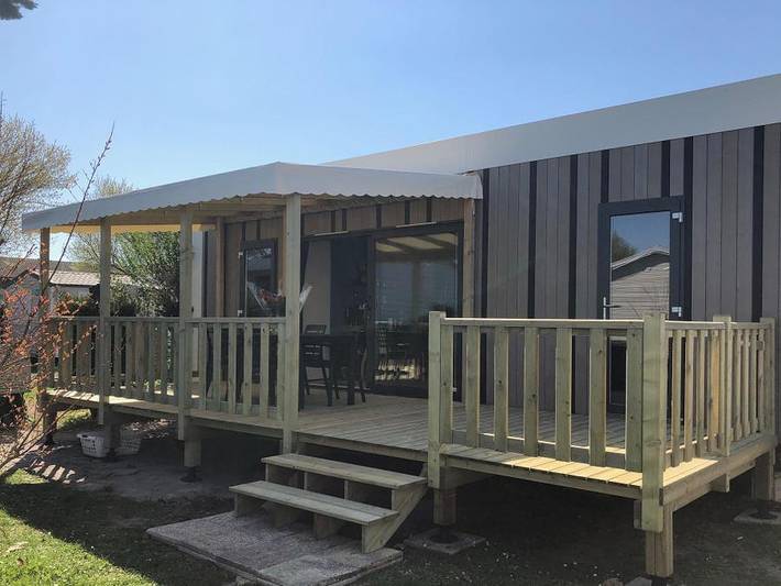 Camping Bleu Mer - Mobilheim 4 personen - Otello Duo Vip in Saint-Georges-de-Didonne, Côte de Beauté