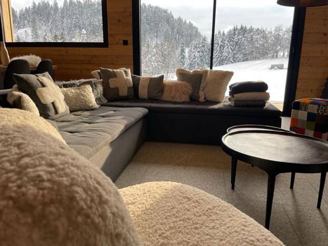 Chalet pour 8 personnes, avec Balcon et Terrasse ainsi que Jardin et Vue à Sallanches - 2