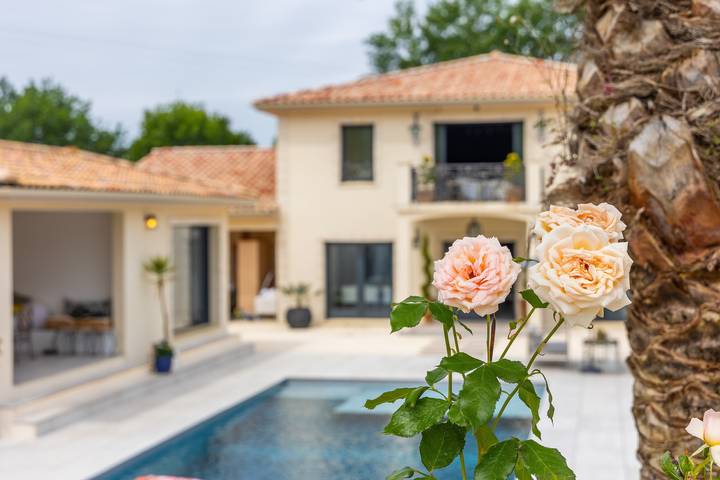 Casa de vacaciones 'Villa Gurson' con piscina privada, terraza privada y jardín privado in Carsac-de-Gurson, Périgord Pourpre
