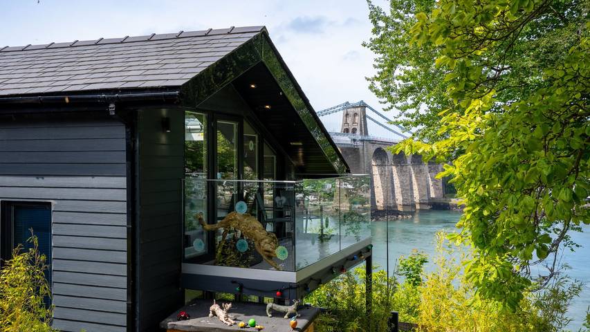 Holiday rental for 2 people, with garden in Bangor