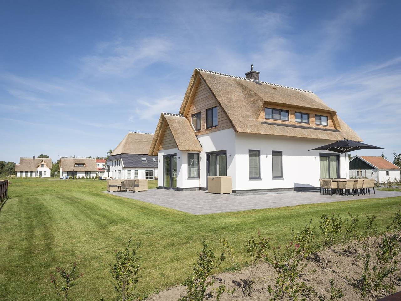 Villa für 10 Personen mit Sauna in Eijerland, De Cocksdorp