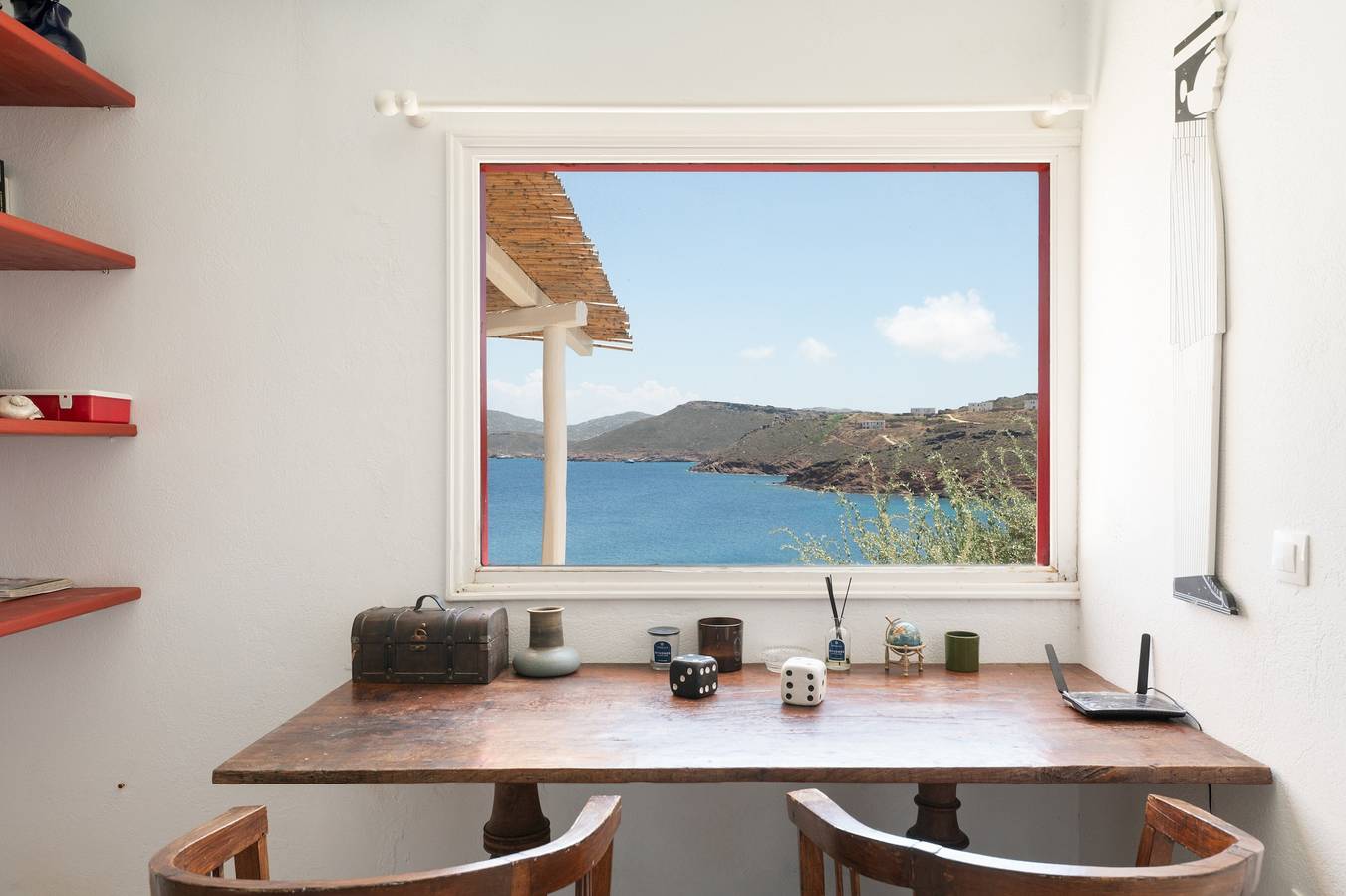 Huis met adembenemend zeezicht in Agios Sostis in Mykonos