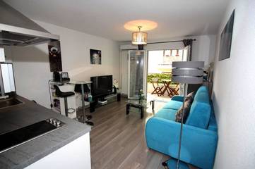 Gîte pour 2 personnes, avec terrasse dans Port de Nice