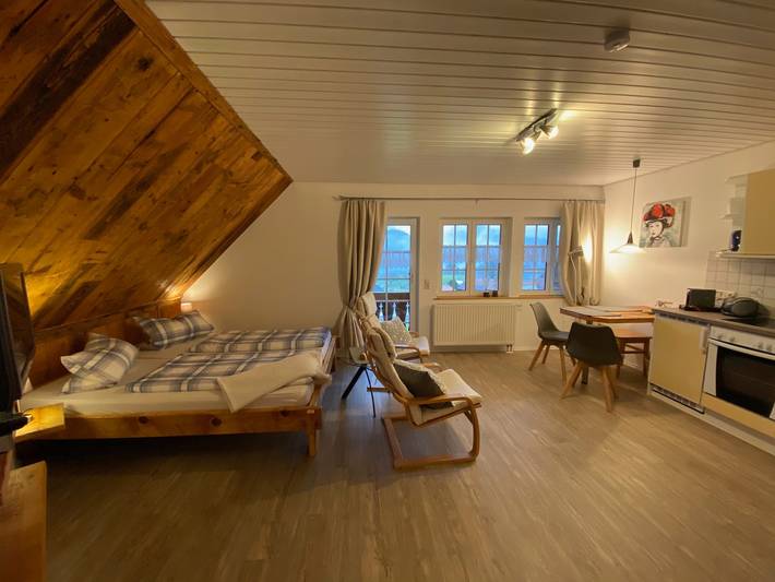 Ferienwohnung für 2 Personen, mit Balkon und Garten sowie Sauna und Ausblick in Fröhnd - 4