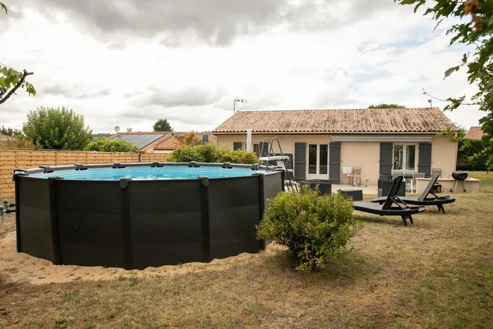 Casa de vacaciones para 8 personas, con piscina y jardín - 1