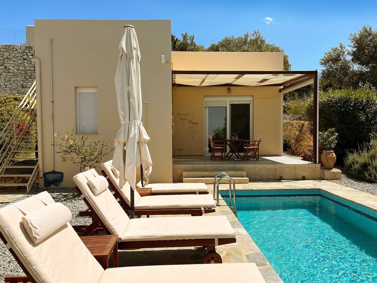 Casa vacanze 'Villa Lemoni Loutra Rethymnon' con vista sul mare, Wi-Fi e aria condizionata in Mesi, Rethymno e dintorni