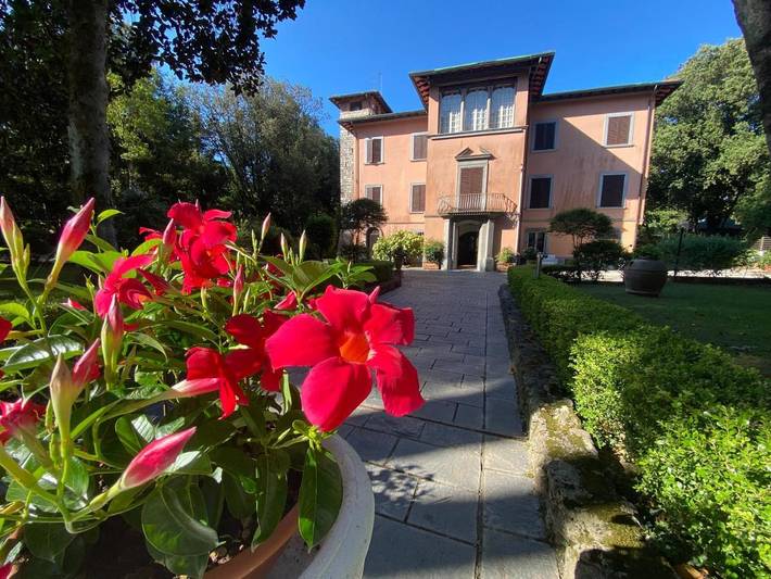 Ferienhaus für 4 Personen, mit Terrasse und Garten sowie Pool und Ausblick