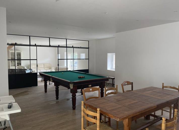 Gîte pour 8 personnes, avec terrasse à Le Héron