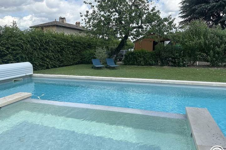 Maison de vacances pour 3 personnes, avec piscine