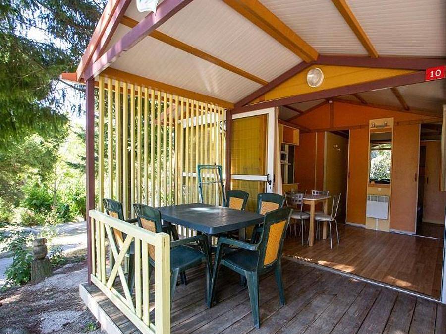 Camping Sites et Paysages - La Marette - Chalet 5 persons - Morea - Douglas Fir in Joannas, Parc naturel régional des Monts d'Ardèche