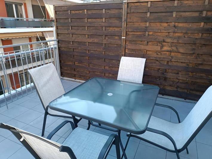 Apartamento entero, Apartamento de vacaciones para 4 personas con balcón in Volos, Magnisia