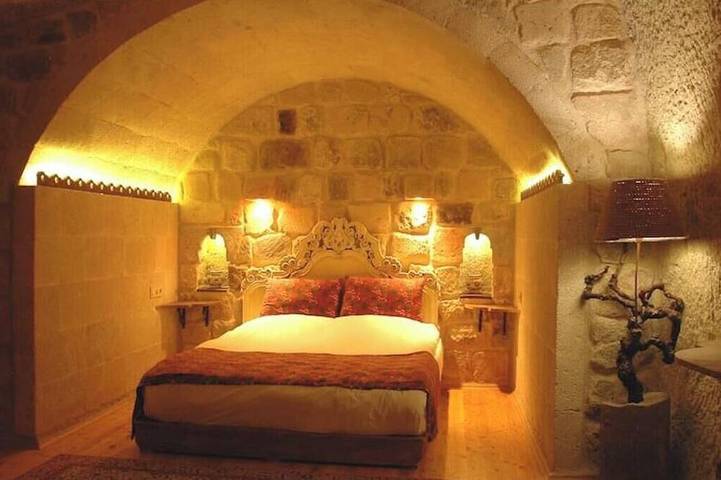 Anitya Cave House with Turkish Bath – Historic Winery Retreat in Ortahisar, Göreme Nationalpark