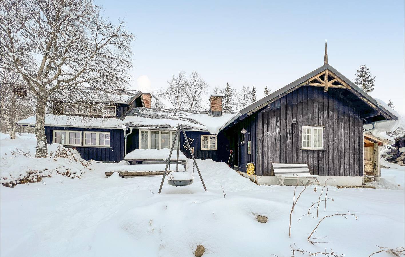 Ferienhaus für 8 Personen mit Garten in Vang