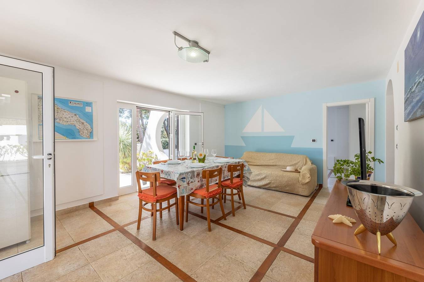 Appartamento intero, Villa Vela Bianca in Gallipoli, Golfo di Taranto