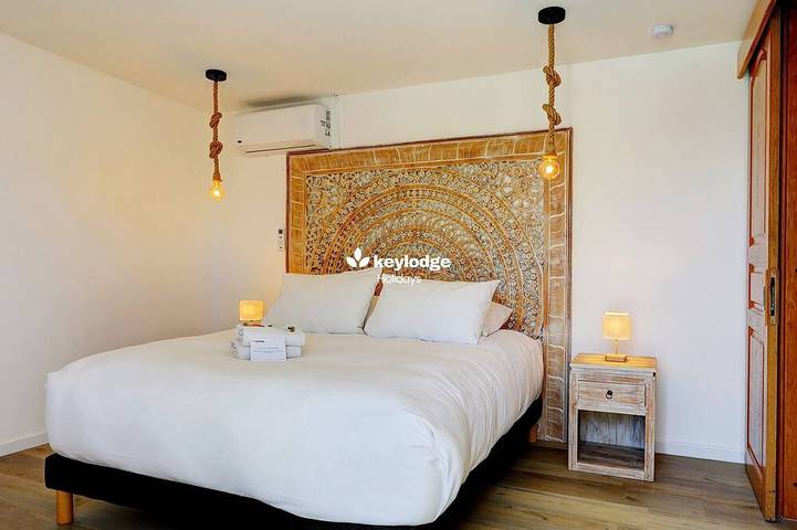 Gîte pour 6 personnes, avec jardin ainsi que piscine et terrasse dans Plage de Boucan Canot - 2