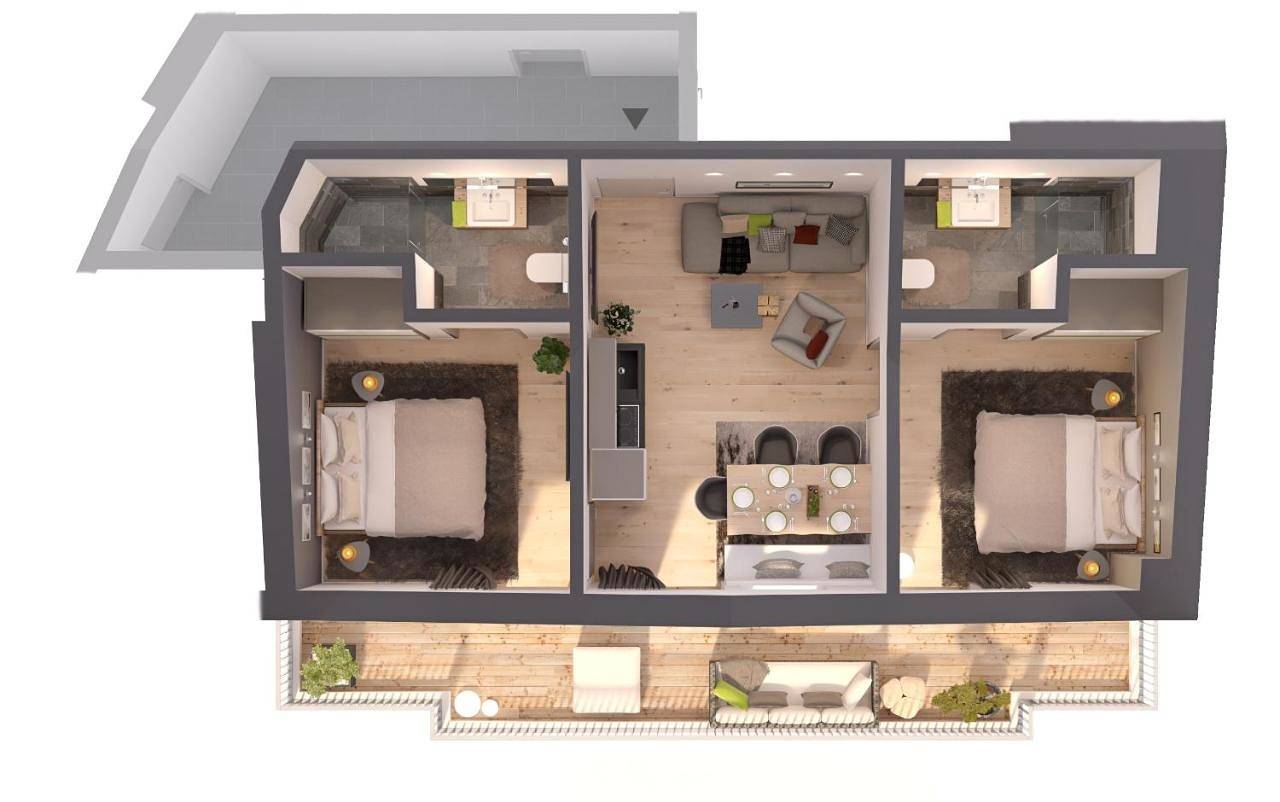 Geheel appartement, Alpinium - inklusive Super Sommer Card in Fiss, Serfaus-Fiss-Ladis