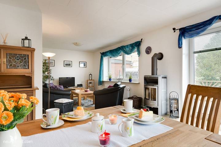 Ferienhaus für 4 Personen, mit Terrasse und Garten
