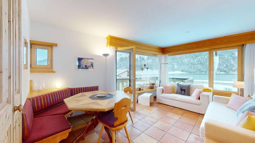 Ferienwohnung für 3 Personen, mit Balkon und Terrasse