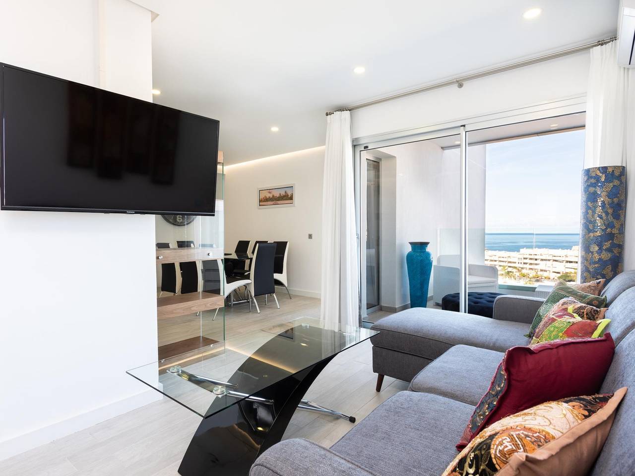 Apartamento vacacional entero, Espectacular Vivienda Vacacional En El Complejo Ocean Garden Con Vista Al Mar in Playa Paraíso, Adeje