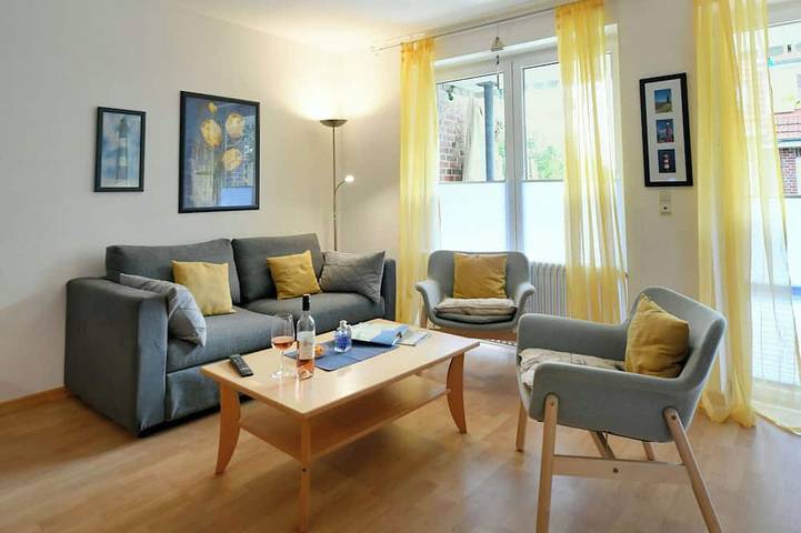 Ferienhaus für 8 Personen, mit Garten und Balkon auf Wangerooge