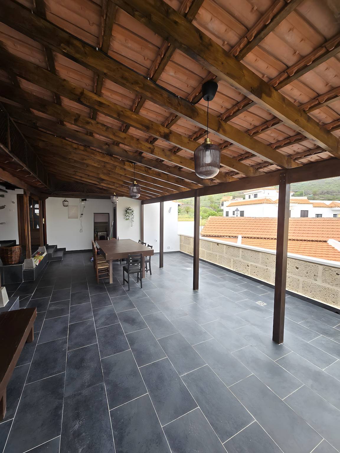 Casa de vacaciones 'Fagundo' con vistas a la montaña, terraza privada y Wi-Fi in Alajeró, Garajonay