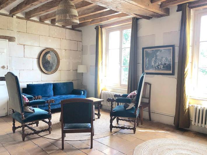 Gîte pour 6 personnes, avec jardin ainsi que vue sur le lac et vue à La Croix-en-Touraine - 2