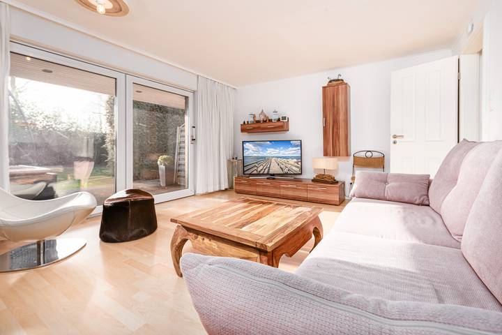 Ferienwohnung für 4 Personen, mit Terrasse und Garten