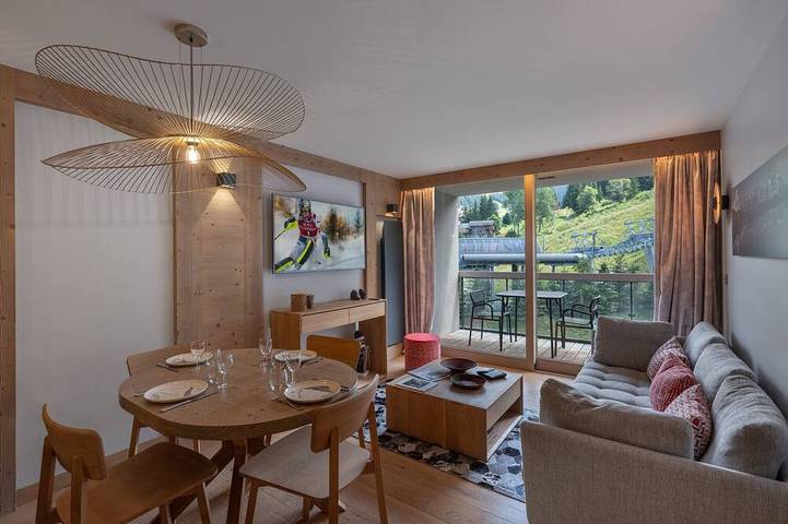 Entire apartment, Cozy apartment in central Courchevel with wellness area in Saint-Bon-Tarentaise, Massif de la Vanoise