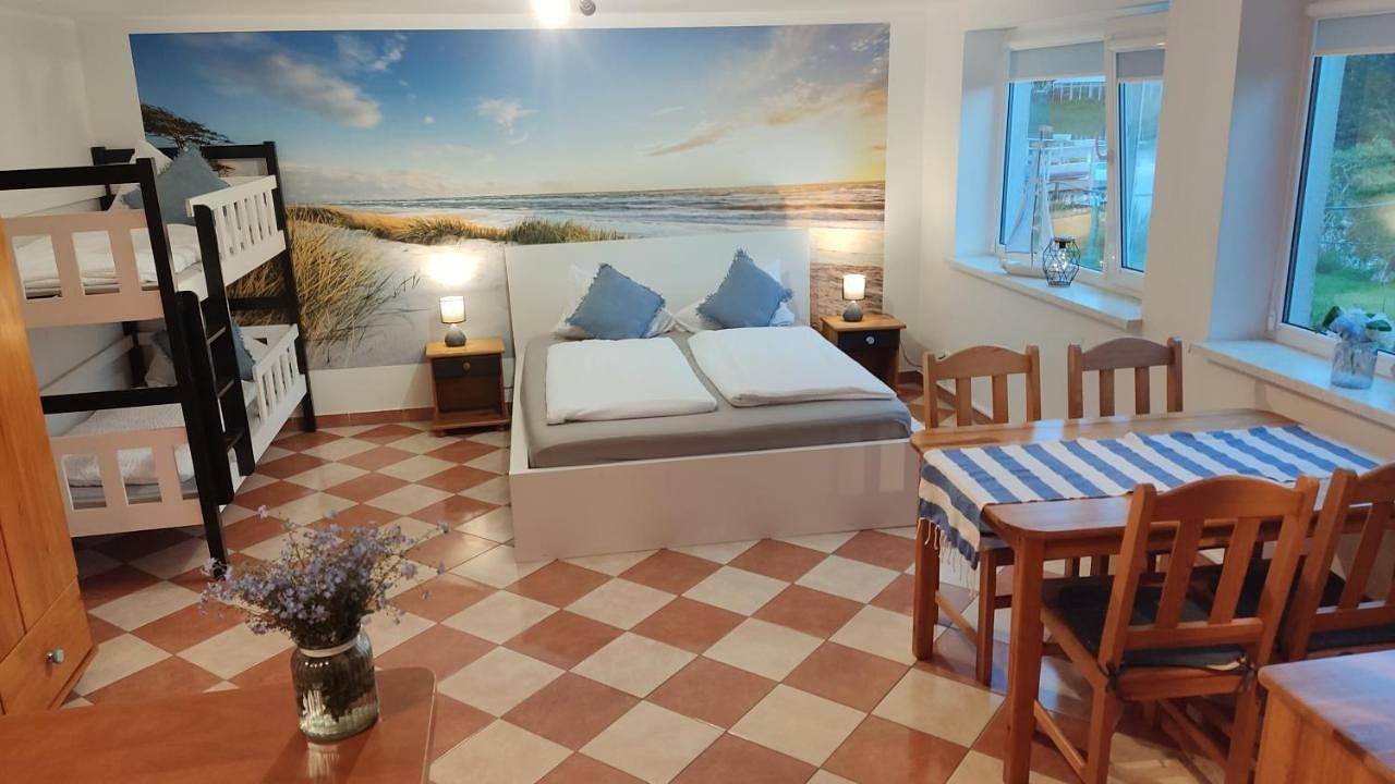 Quadruple Room with Balcony in Zieleniewo, Baltic Sea Pomerania