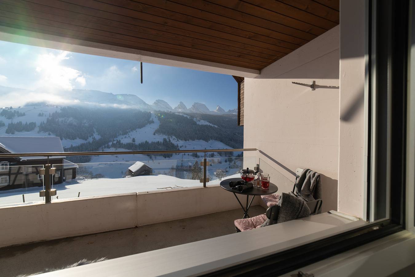 Ganze Wohnung, Panorama Blick in Unterwasser, Wildhaus-Alt St. Johann
