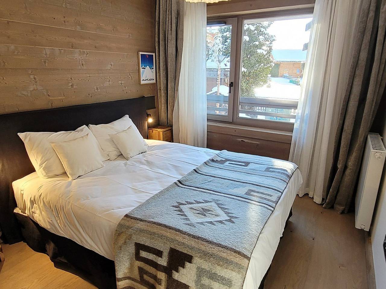 Apartamento entero, Apartamento céntrico y cómodo con gran terraza, Wifi, Parking, 8 personas in Les Gets, Les Portes du Soleil
