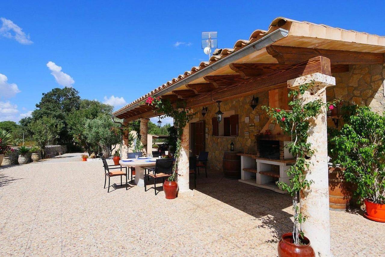 Ferienhaus "Casa Sa Rota" mit Bergblick in Ariany, Mallorca Inselmitte