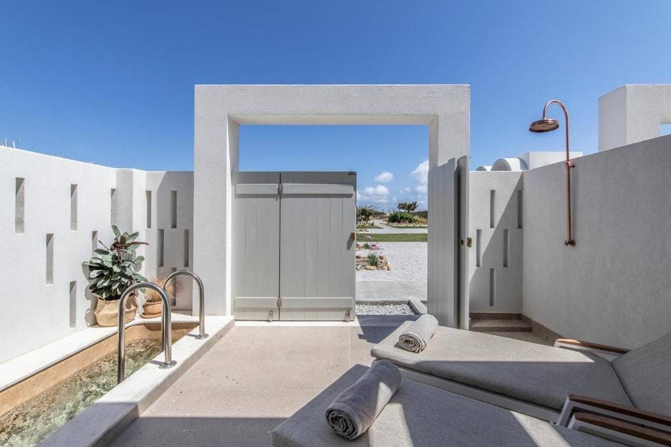 Villa für 4 Personen mit Meerblick in Skyros